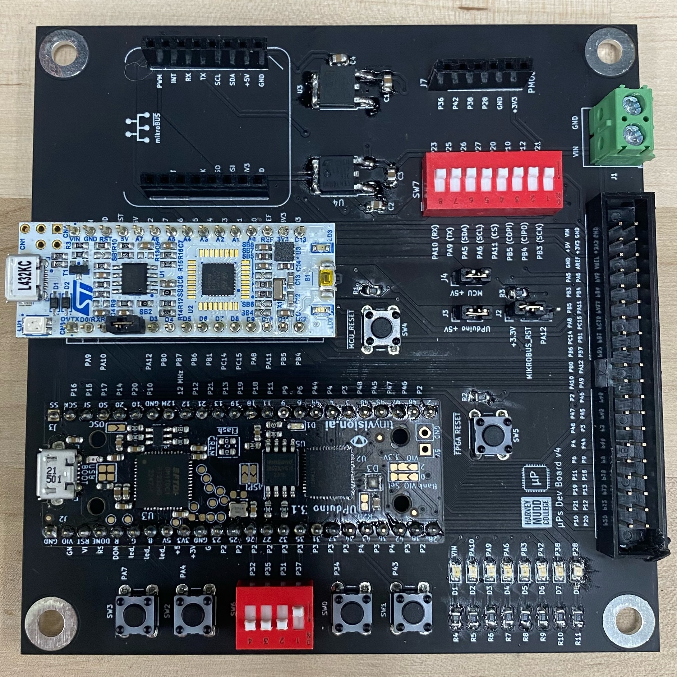 Completed E155 Development Board