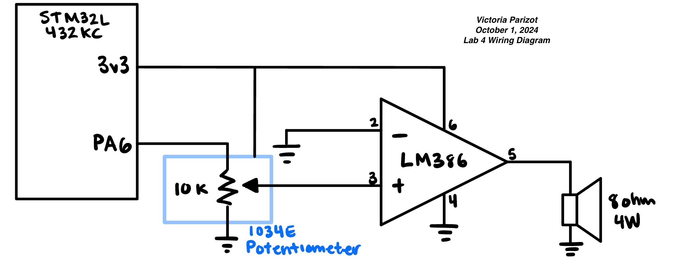 Lab 4 Wiring Diagram